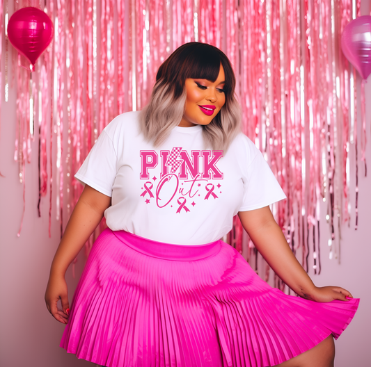 Pink Out Cancer T-shirt